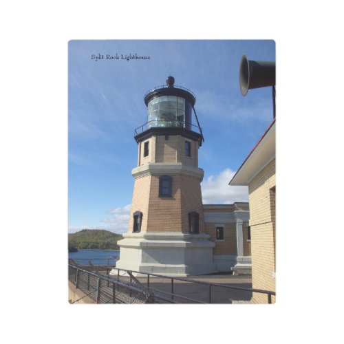 Split Rock Lighthouse metal wall art