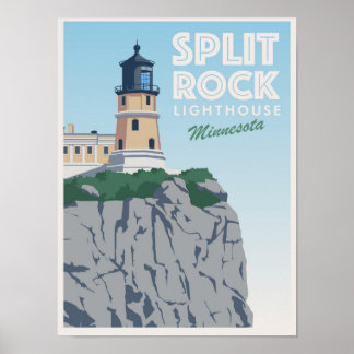 Split Rock Lighthouse, Minnesota Poster