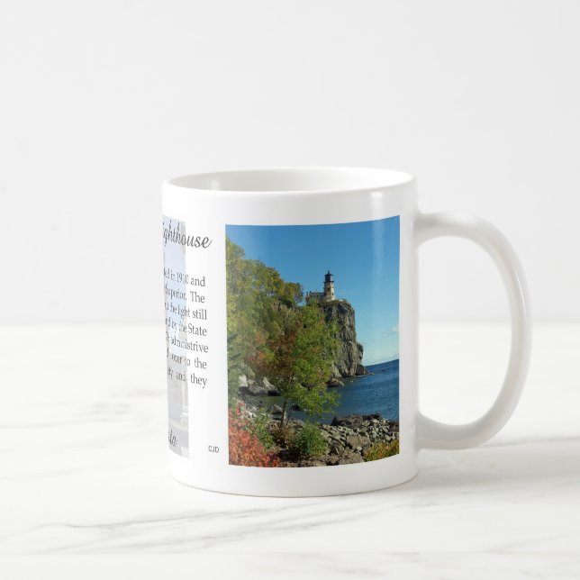 Split Rock Lighthouse mug (Right)