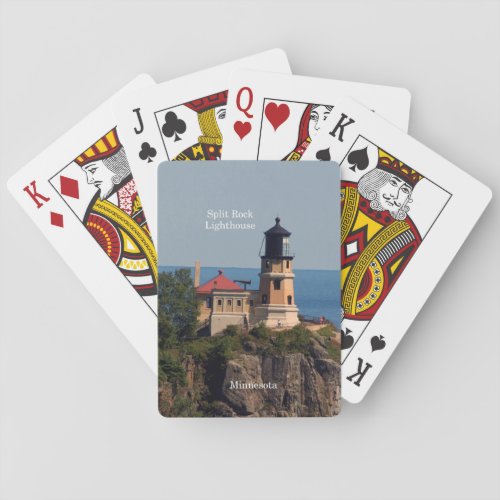 Split Rock Lighthouse playing cards