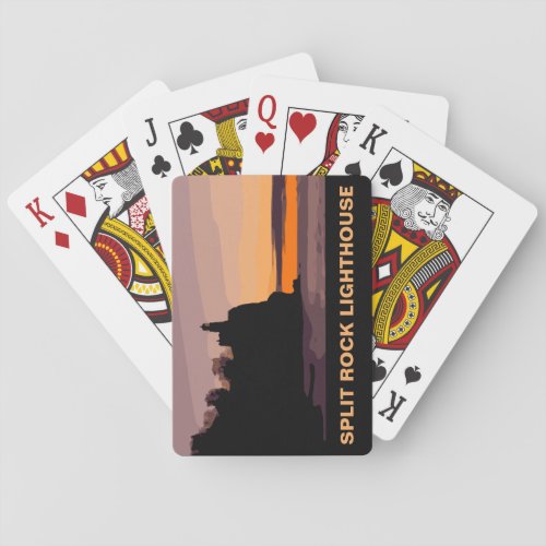 SPLIT ROCK LIGHTHOUSE POKER CARDS