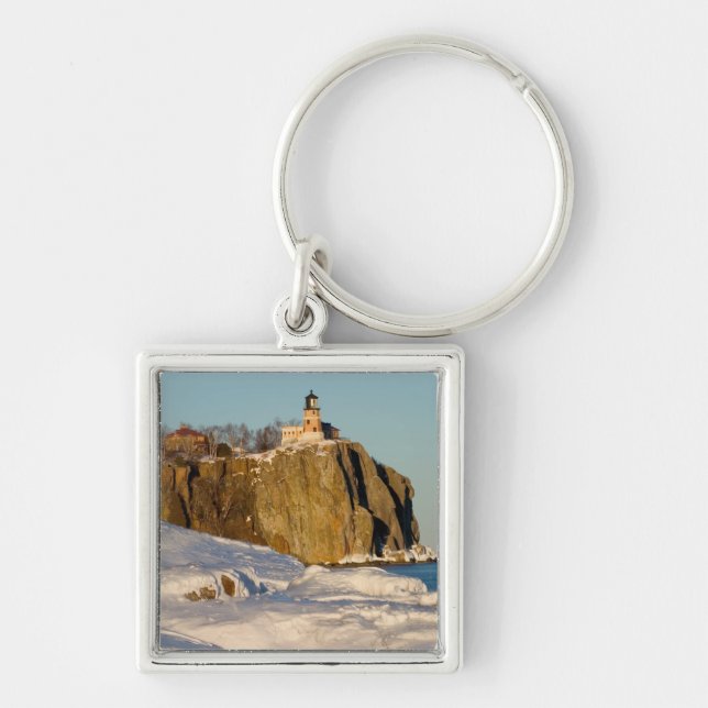 Split Rock Lighthouse State Park on Lake Keychain (Front)