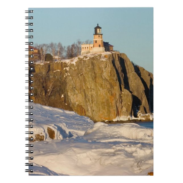 Split Rock Lighthouse State Park on Lake Notebook (Front)