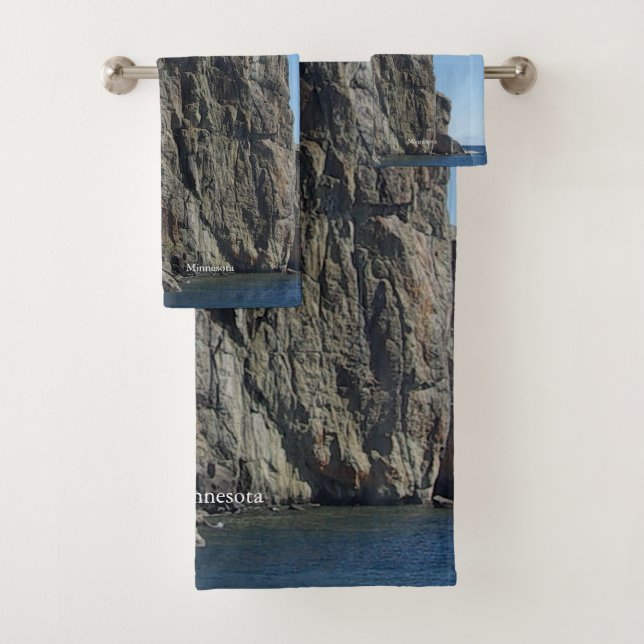 Split Rock Lighthouse towel set (Insitu)
