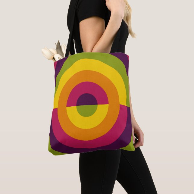 Split Spectrum Vibes Tote Bag (Close Up)