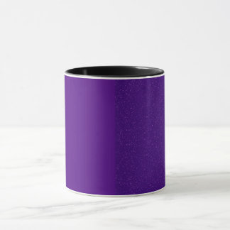 Split-Texture Purple Ceramic Mug – Customizable