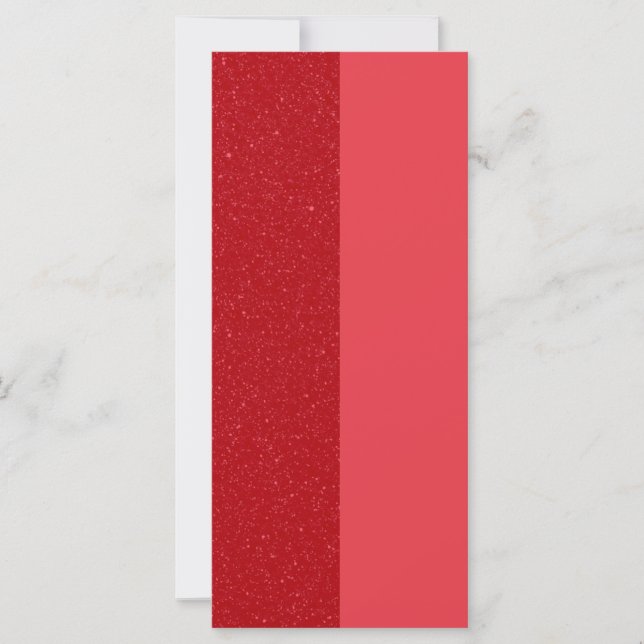 Split Tomato Red 4×9 Flat Card – Customizable (Front)
