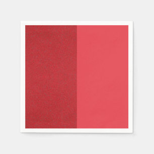 Split Tomato Red Paper Napkin – Bold Duo Design