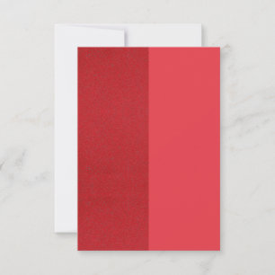 Split Tomato Red RSVP Card – Customizable