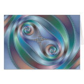 Split Tunnel - Fractal Card (Front Horizontal)