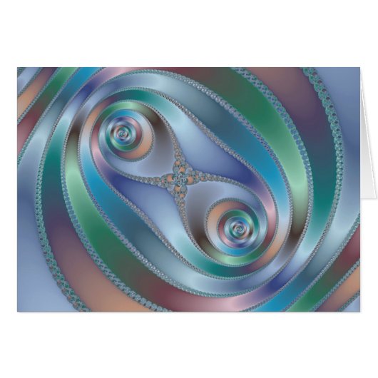 Split Tunnel - Fractal Card (Front Horizontal)