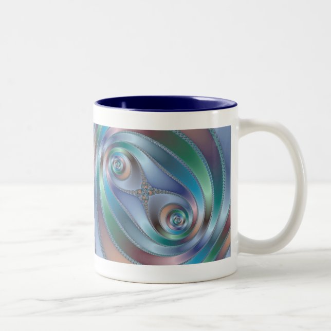 Split Tunnel - Fractal Mug (Right)