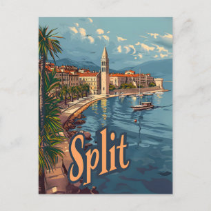 Split Vintage Postcard