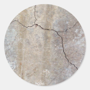 Splitting Stone Classic Round Sticker