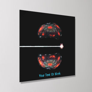 Splitting The Atom Acrylic Photo Tile