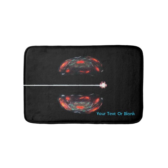 Splitting The Atom Bathroom Mat (Front)