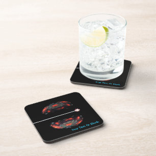 Splitting The Atom Beverage Coaster