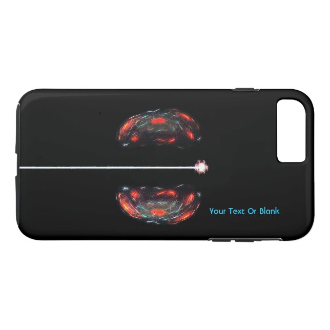 Splitting The Atom Case-Mate iPhone Case (Back (Horizontal))