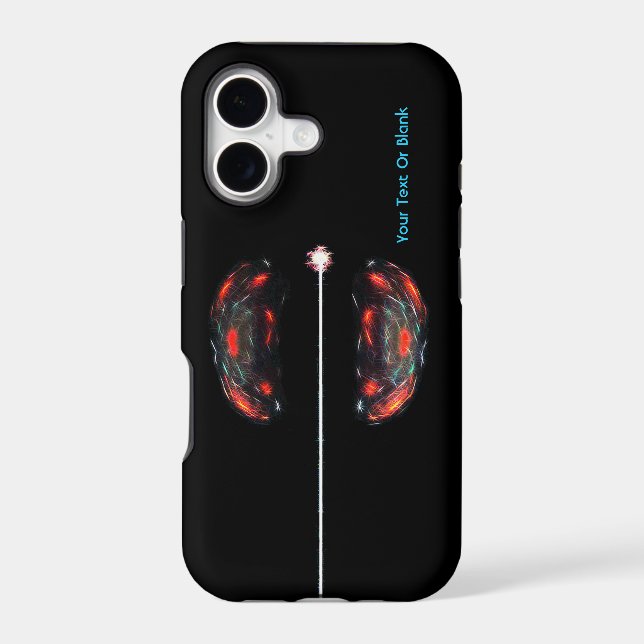 Splitting The Atom Iphone Case (Back)