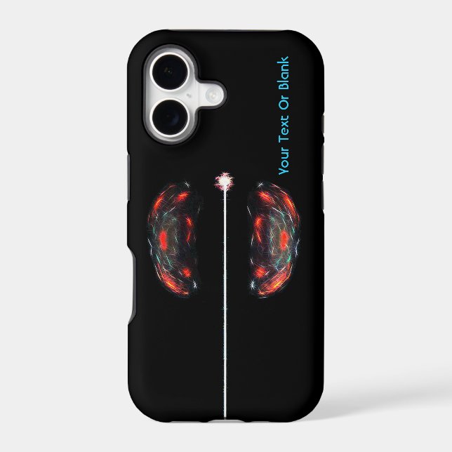 Splitting The Atom Iphone Case (Back)