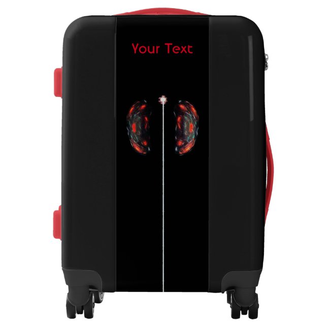 Splitting The Atom Luggage (Front)