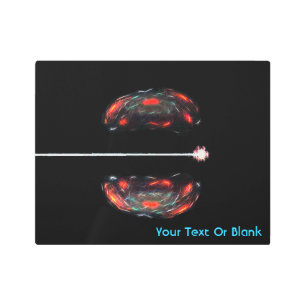 Splitting The Atom Metal Print