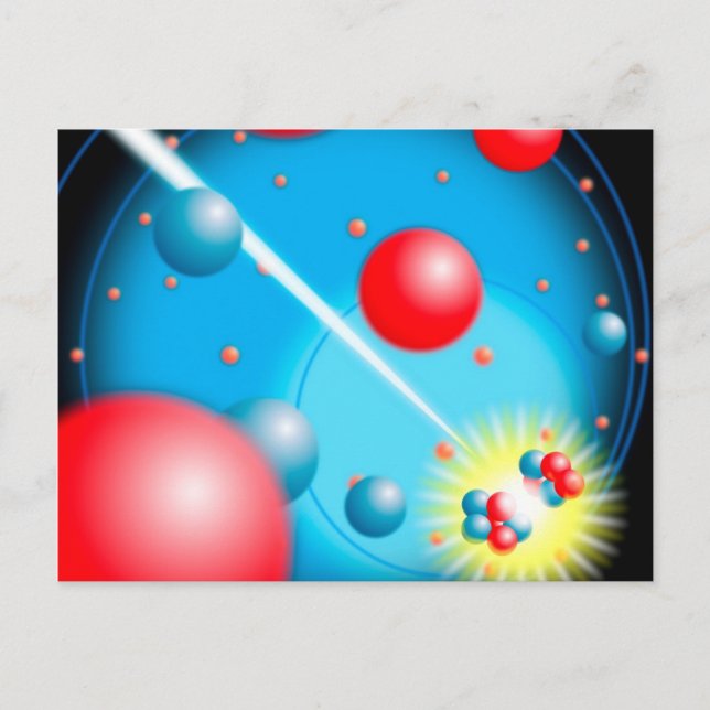 Splitting the Atom Postcard (Front)