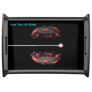 Splitting The Atom Serving Tray