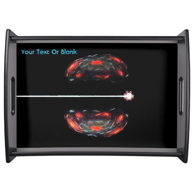Splitting The Atom Serving Tray (Front)