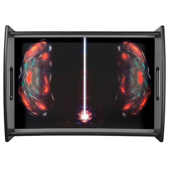 Splitting The Atom Serving Tray (Front)