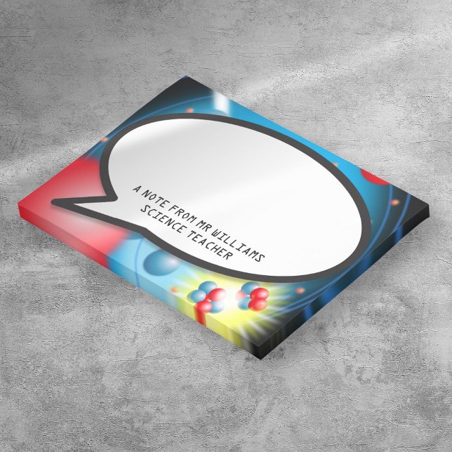 Splitting The Atom Speech Bubble Science Teacher Post-it Notes (Splitting The Atom Speech Bubble Science Teacher Post-it Notes)