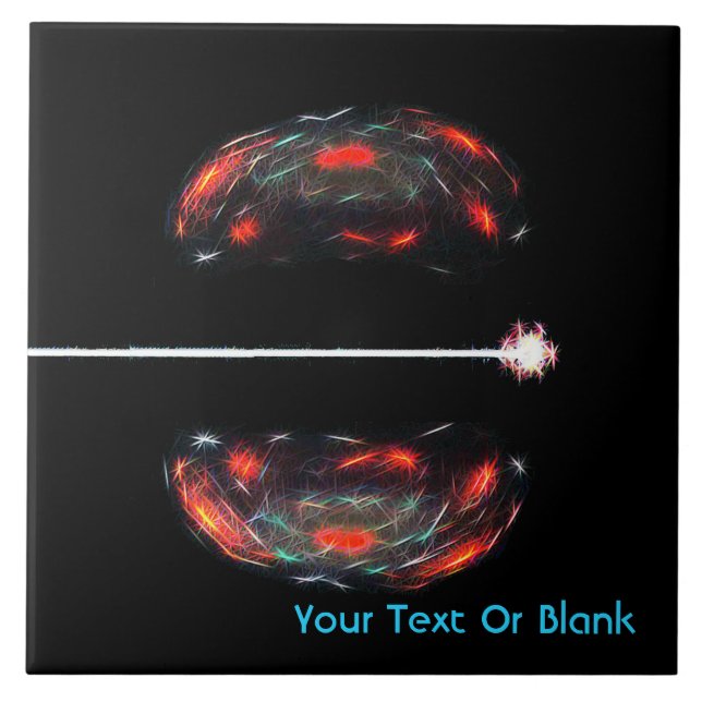 Splitting The Atom Tile (Front)