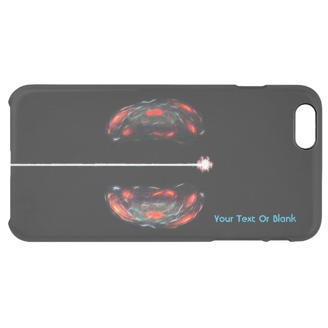 Splitting The Atom Uncommon iPhone Case (Back Horizontal)