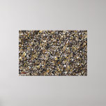 SPLT_002, Action Splatter Painting Canvas Print