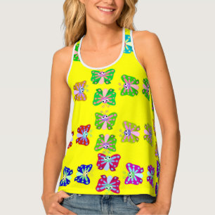 SPNP_Women's All-Over Print Racerback Tank Top