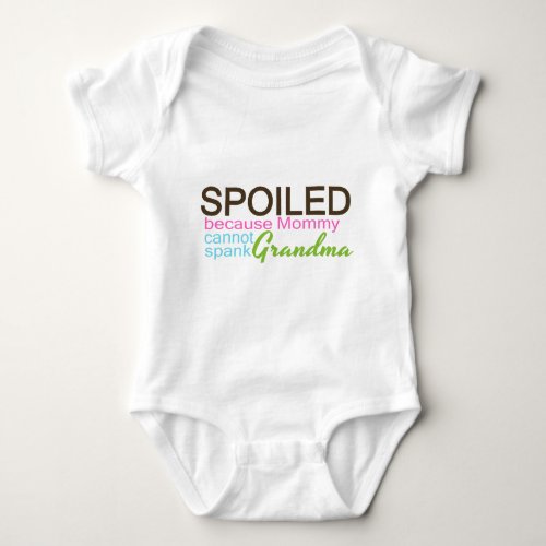 Spoiled By Grandma Baby Bodysuit