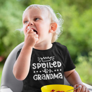 Spoiled By Grandma Baby T-Shirt