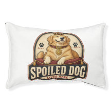 Spoiled Dog Lives Here Golden Retriever Dog Lover