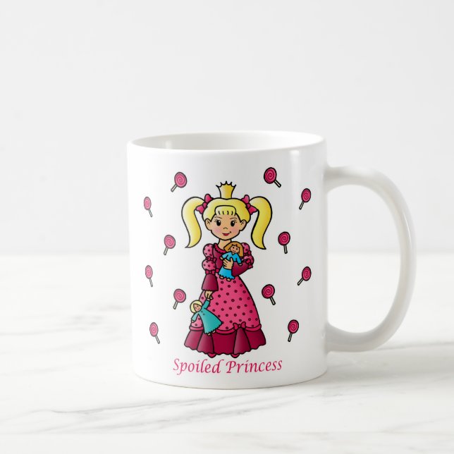 Spoiled Princess Coffee Mug (Right)