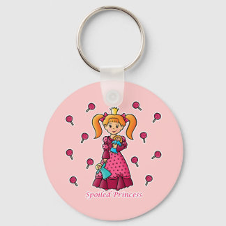 Spoiled Princess Keychain