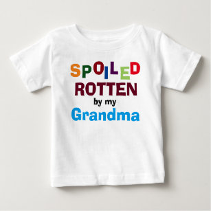 Spoiled Rotten By My Grandma Baby Toddler T-Shirt
