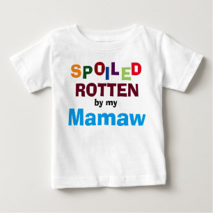 Spoiled Rotten By My Mamaw Baby Toddler T-Shirt
