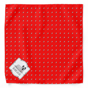 Spoiled Rotten Skye Terrier Dog (silver) Cute Fun Bandana