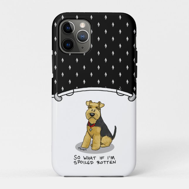 Spoiled Rotten Welsh Terrier Dog - Cute Case-Mate iPhone Case (Back)