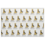 Spoiled Rotten Welsh Terrier Dog - Cute Fabric