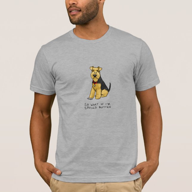 Spoiled Rotten Welsh Terrier Dog - Cute T-Shirt (Front)