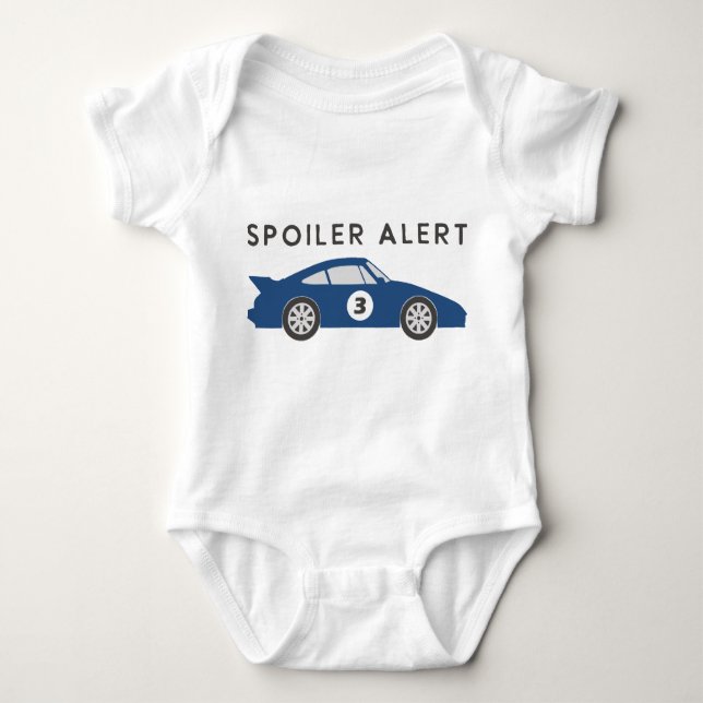 Spoiler Alert Baby Bodysuit (Front)