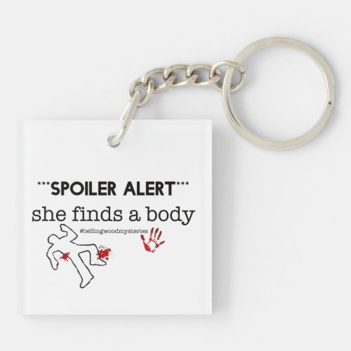 Spoiler Alert keychain