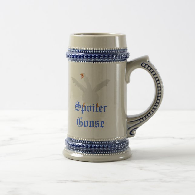 Spoiler Goose Beer Stein (Right)