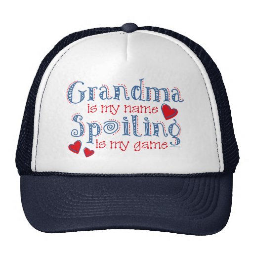 Spoiling Grandma Trucker Hat | Zazzle